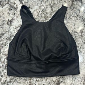 Size 4 Lululemon radiate foil print black